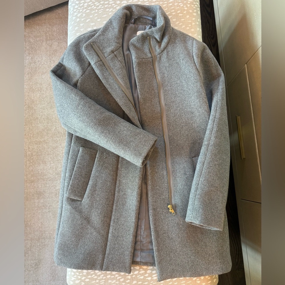 J.Crew Gray City Coat